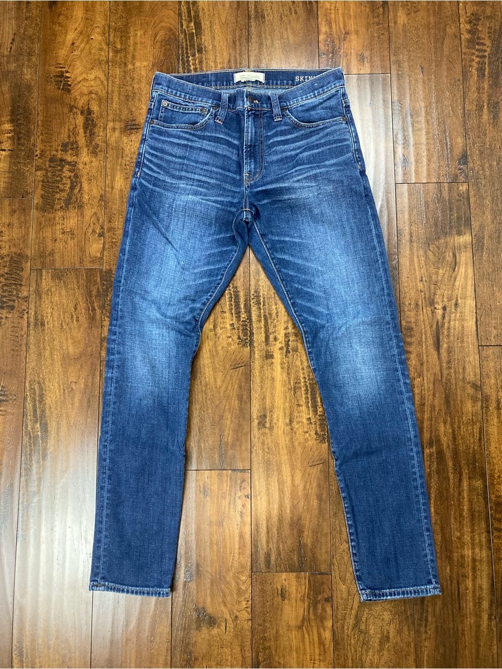 MADEWELL Men’s Jeans Skinny Denim Medium Wash Size 34 x 34